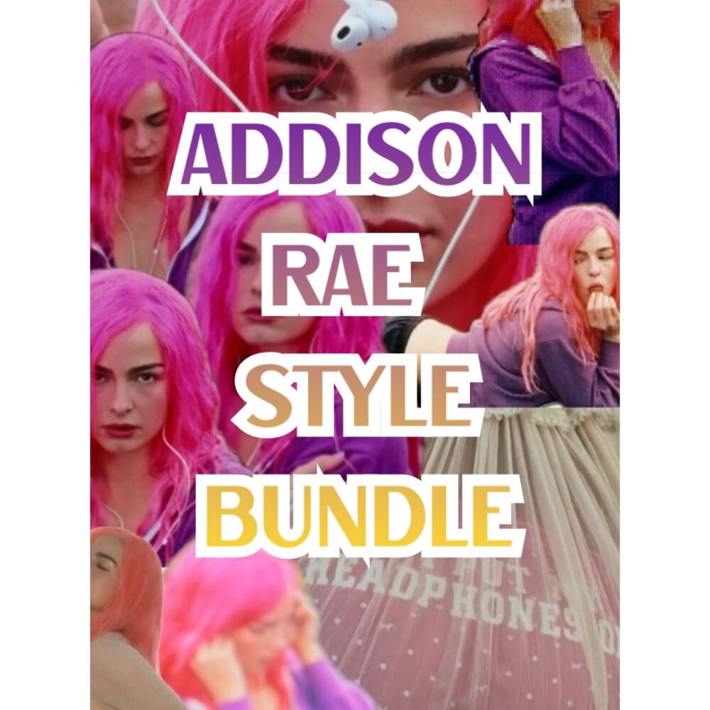Addison Rae Inspired Custom Style Bundle